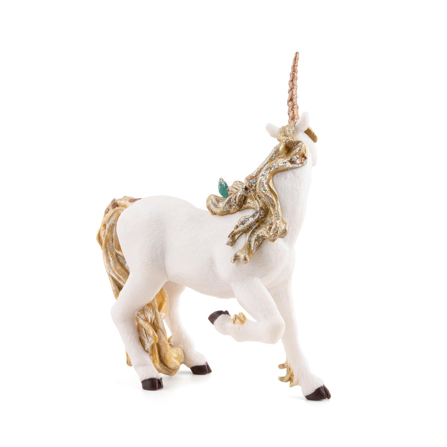 Figurine Licorne dorée Papo - personnage féerique