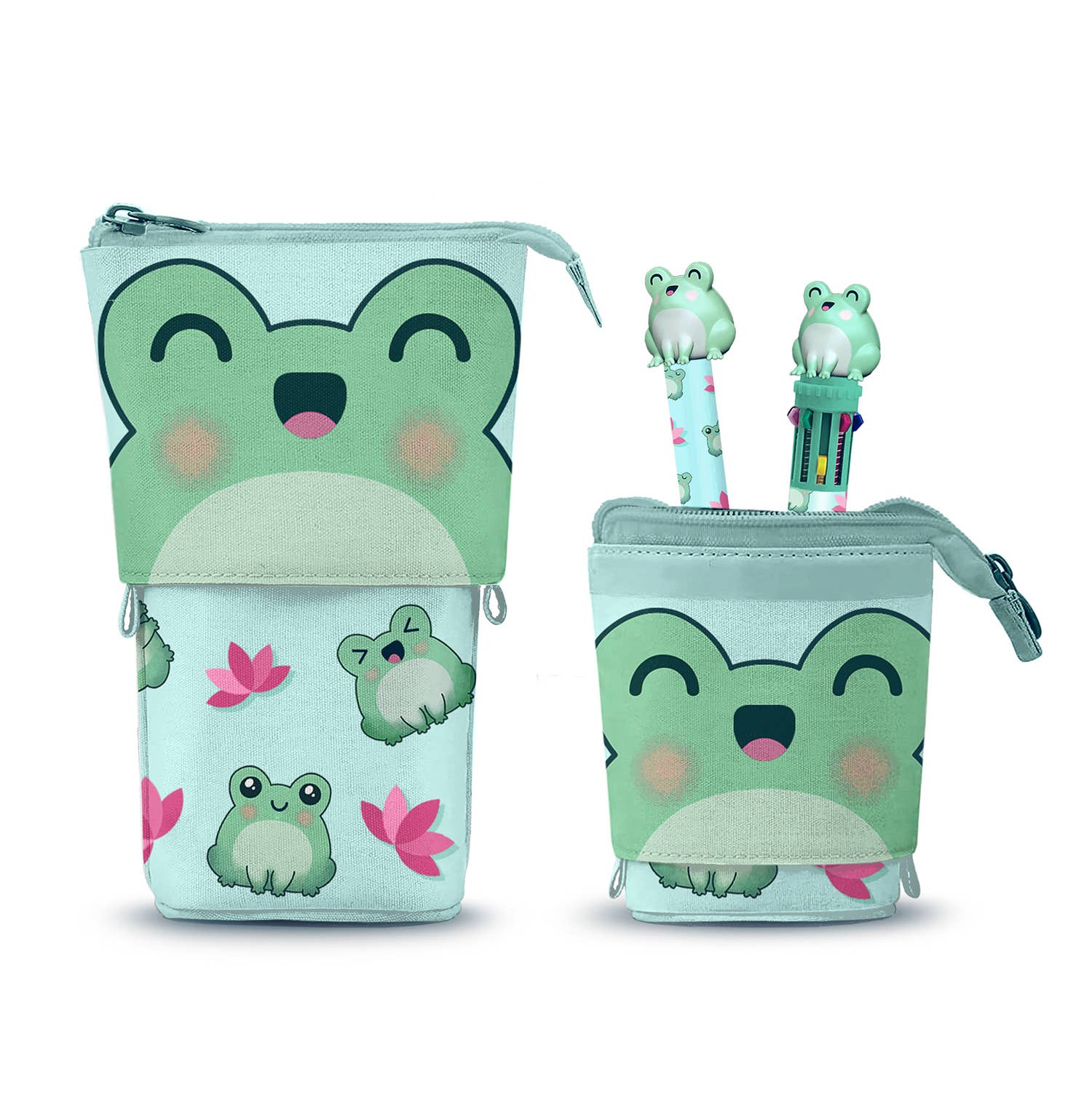 Oh My Pop Froggy-Trousse Cute + Stylo 10 Couleurs + Gel
