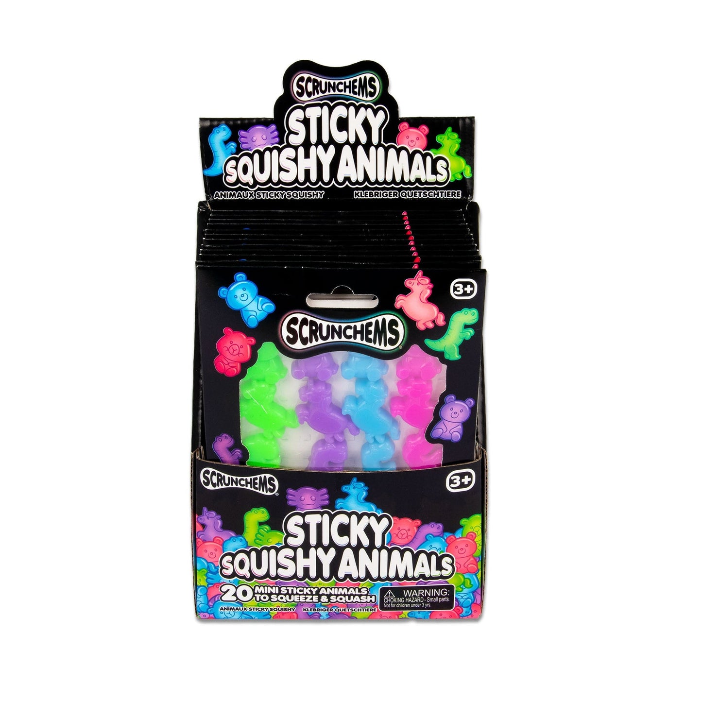 SCRUNCHEMS STICKY SQUISHY ANIMALS