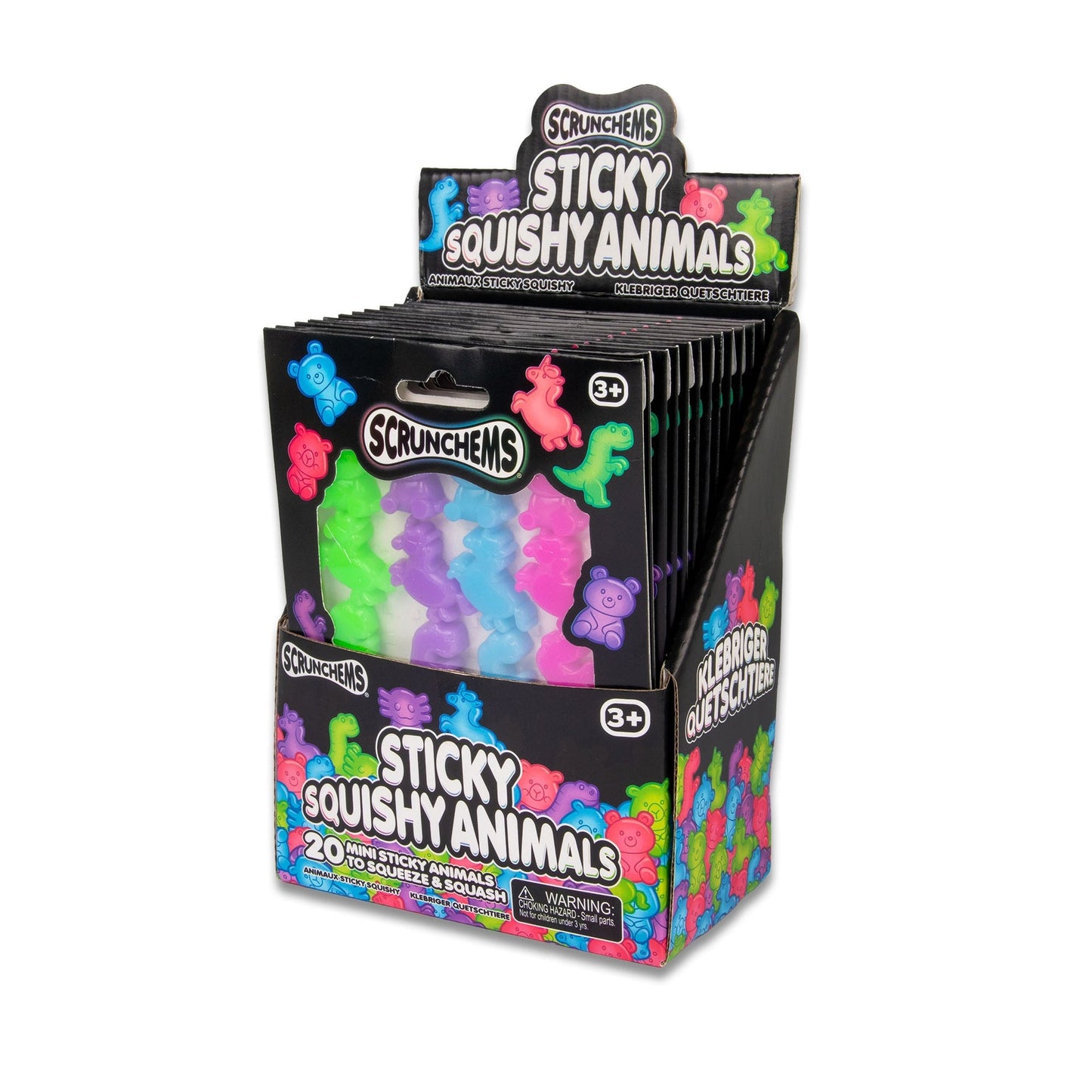 SCRUNCHEMS STICKY SQUISHY ANIMALS