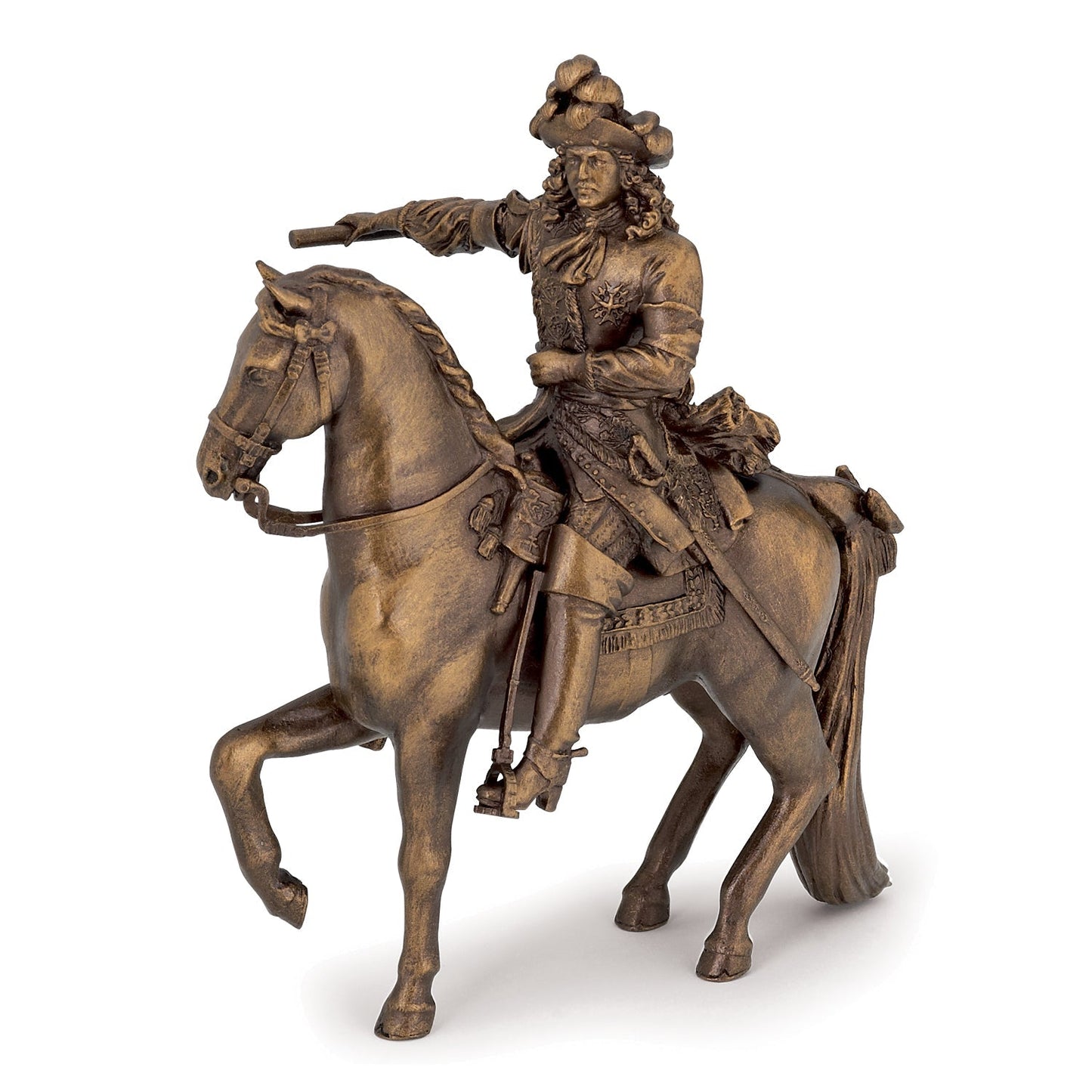 Figurine Louis XIV sur son cheval Papo - personnage historique
