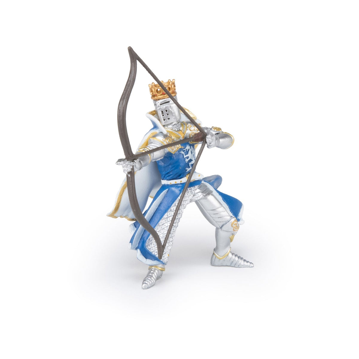 Figurine Roi au dragon à l'arc Papo - personnage médiéval