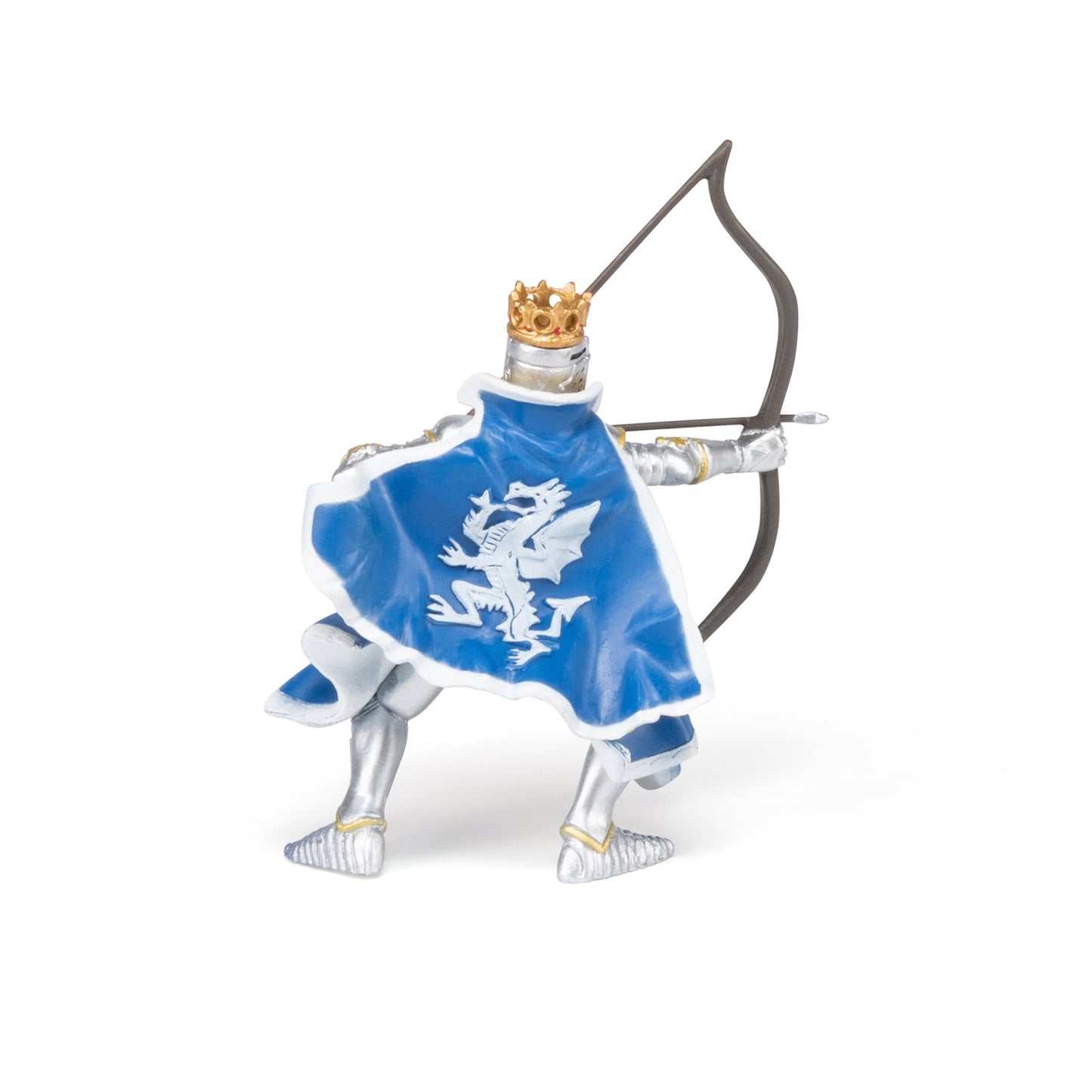Figurine Roi au dragon à l'arc Papo - personnage médiéval