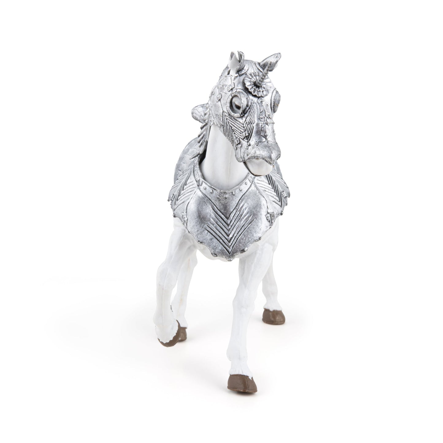 Figurine Cheval en armure Papo - personnage médiéval