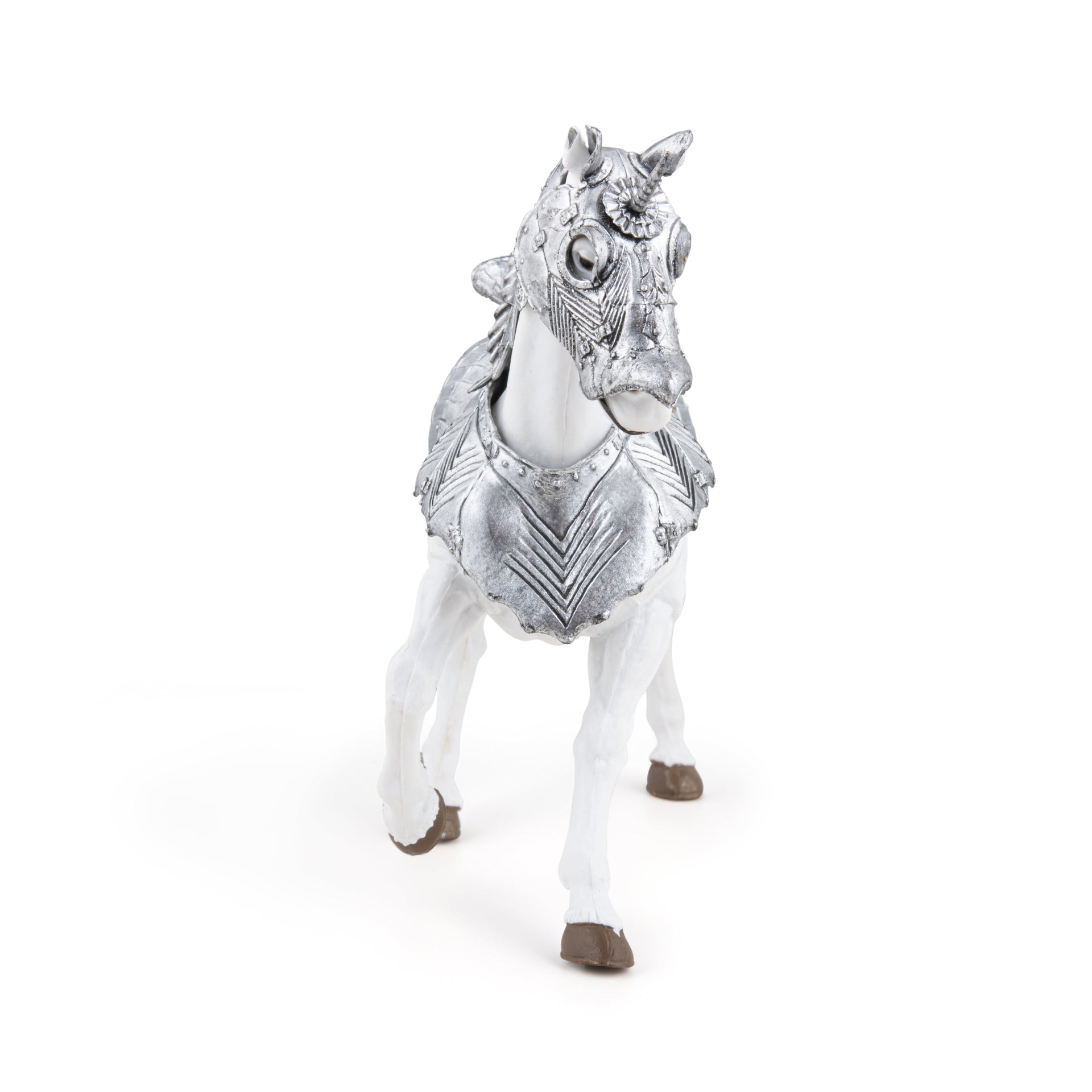Figurine Cheval en armure Papo - personnage médiéval