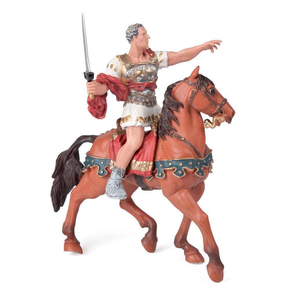 Figurine Cheval de César Papo - personnage historique
