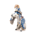 Figurine Cheval du Maître des armes cimier bélier Papo - personnage médiéval