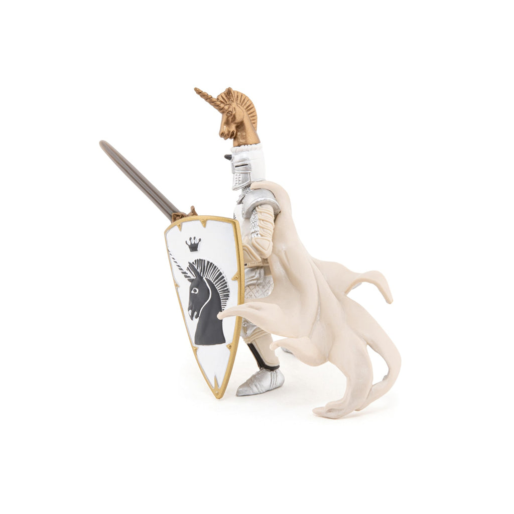 Figurine Maître des armes cimier licorne Papo - personnage médiéval