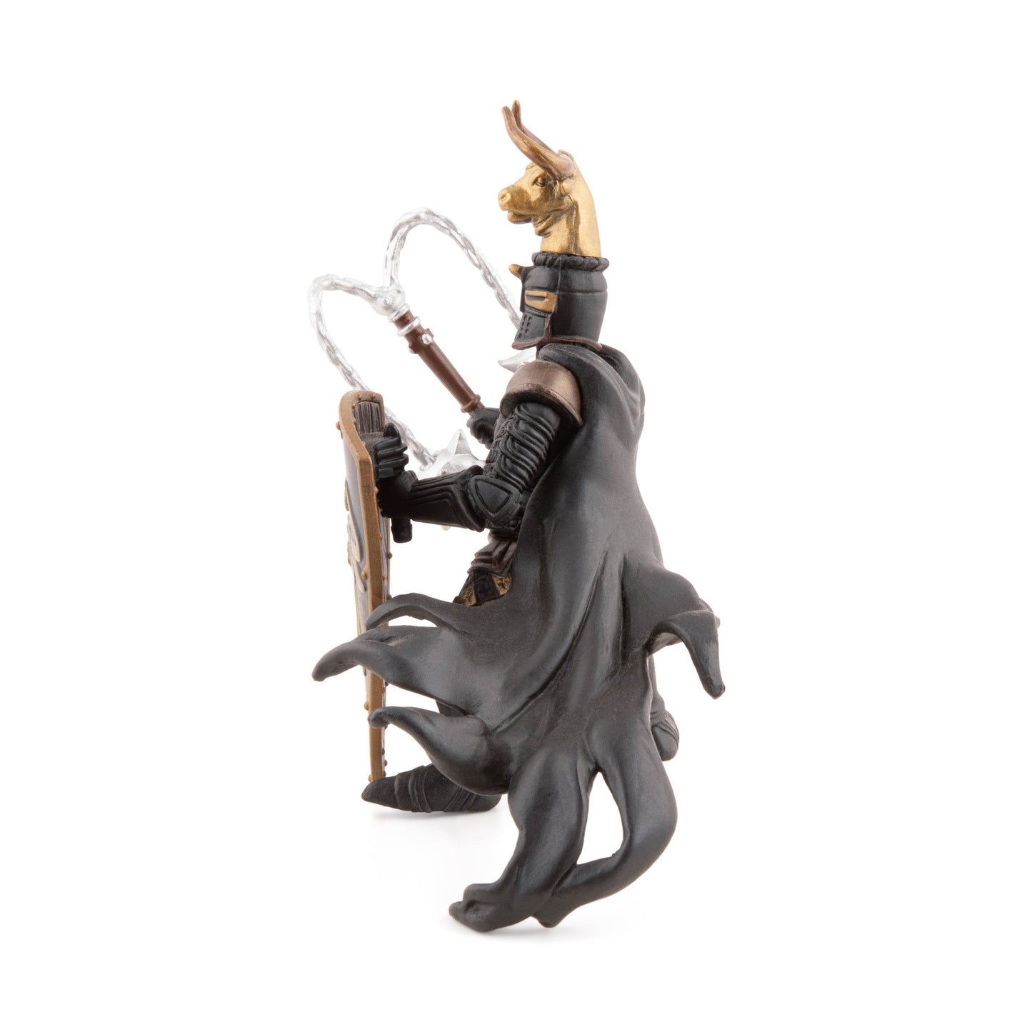 Figurine Maître des armes cimier taureau Papo - personnage médiéval