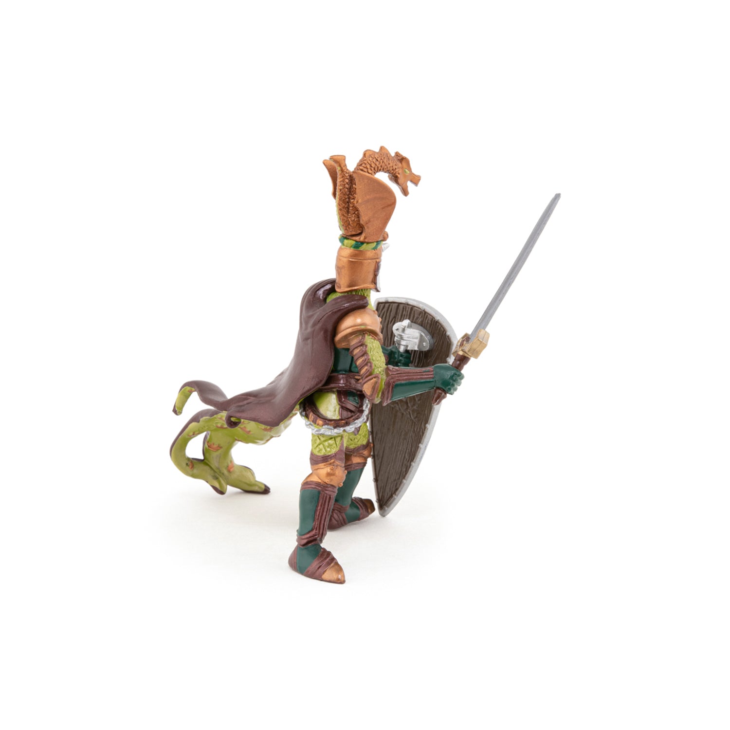 Figurine Maître des armes cimier dragon Papo - personnage médiéval