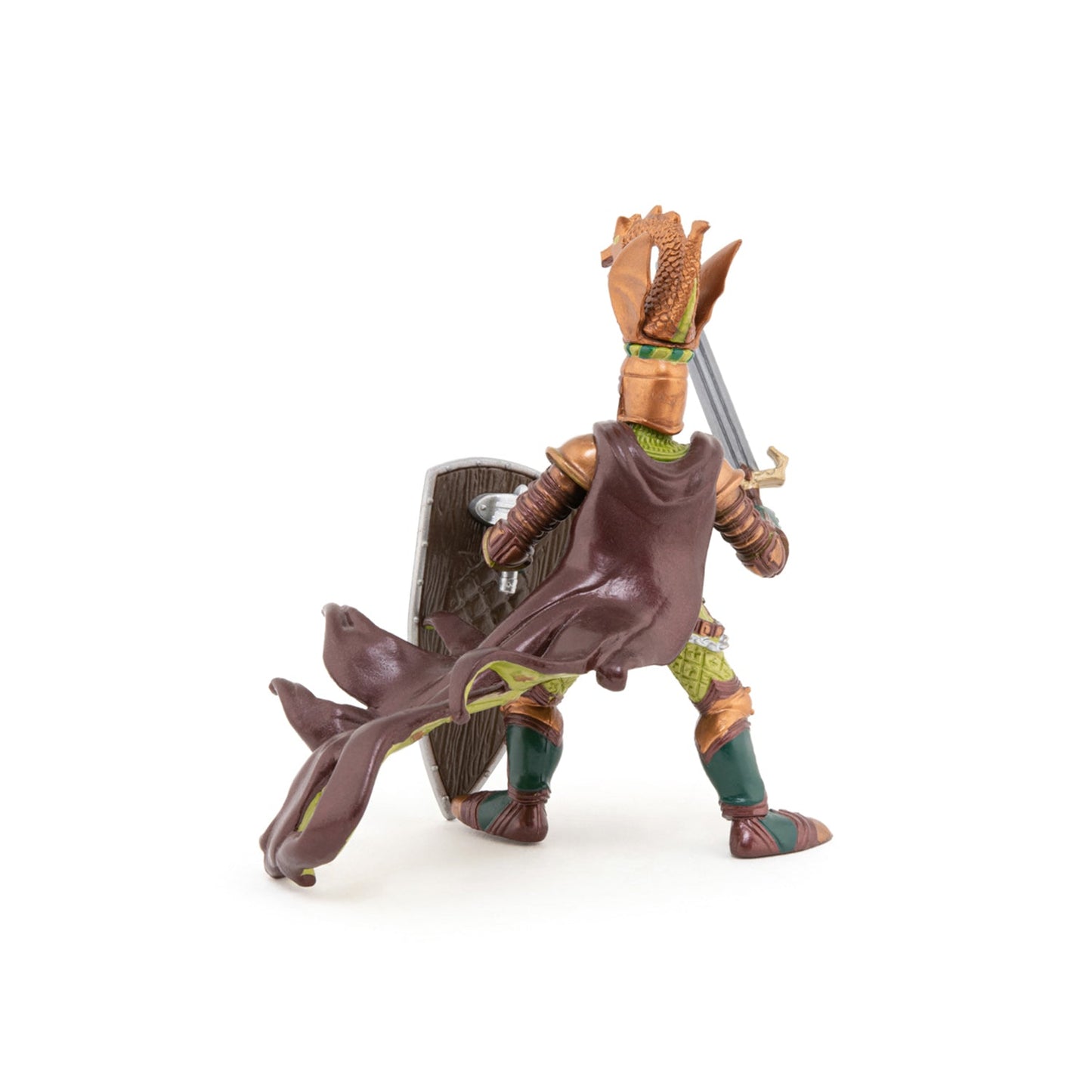 Figurine Maître des armes cimier dragon Papo - personnage médiéval
