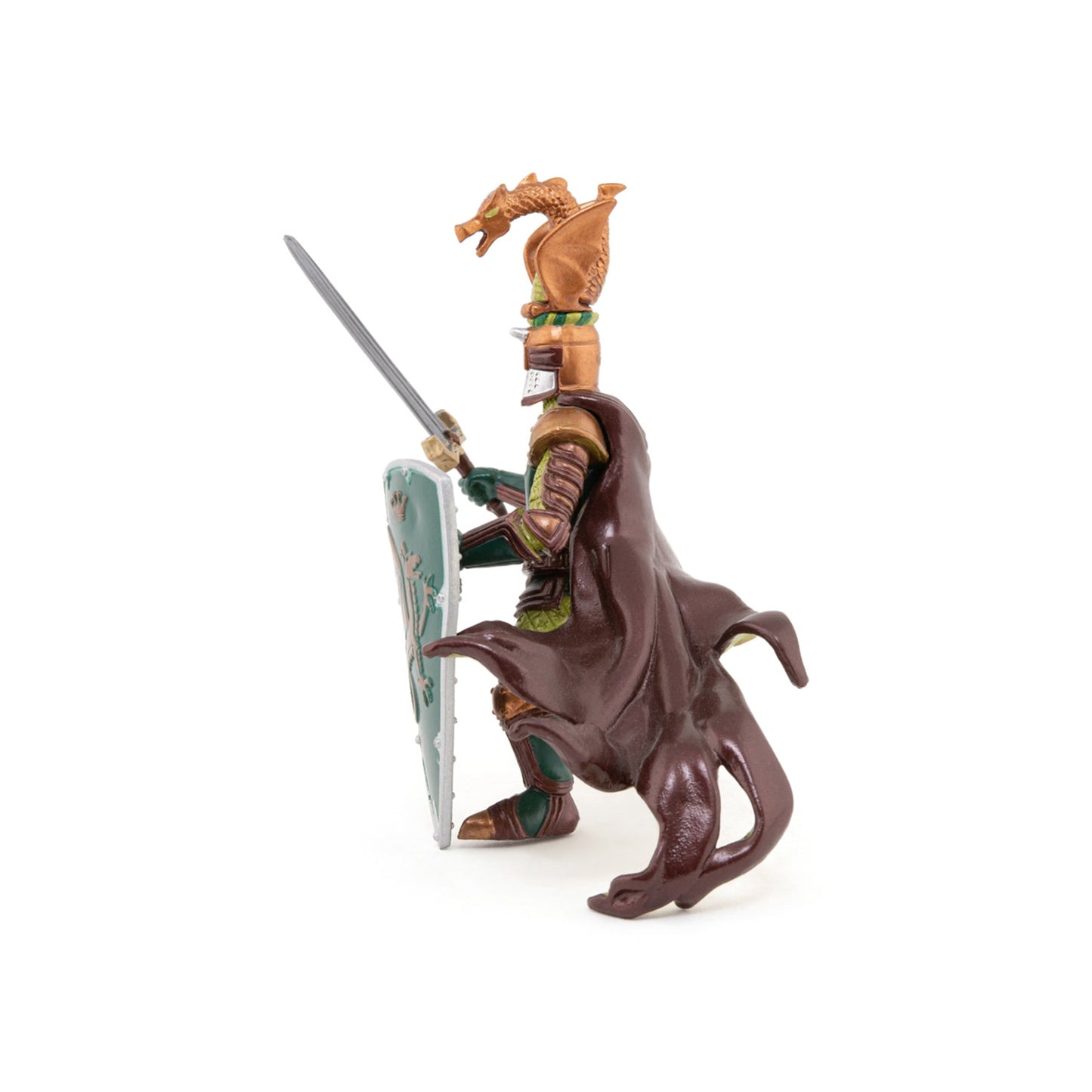 Figurine Maître des armes cimier dragon Papo - personnage médiéval