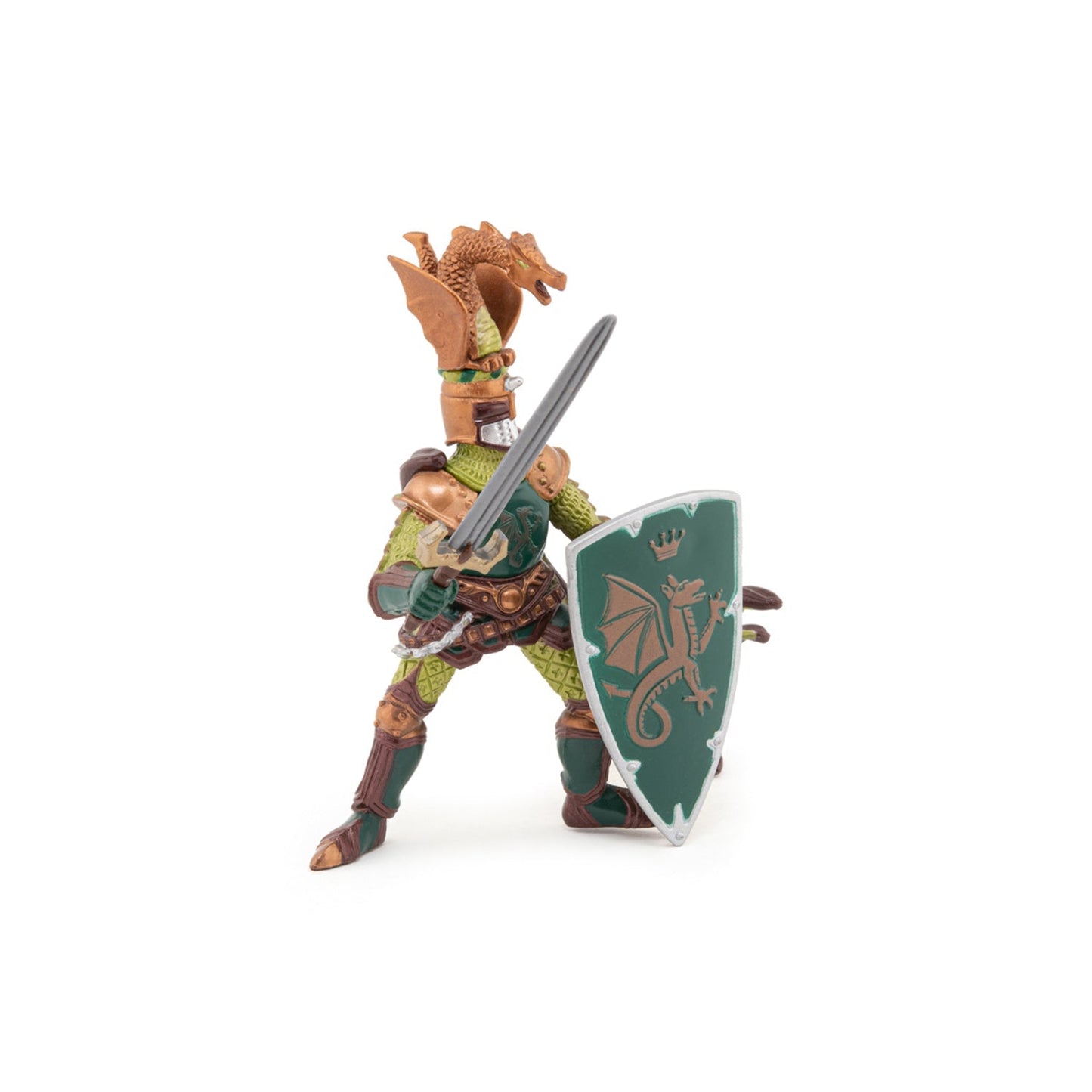 Figurine Maître des armes cimier dragon Papo - personnage médiéval