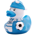 Blue Football Supporter Duck
