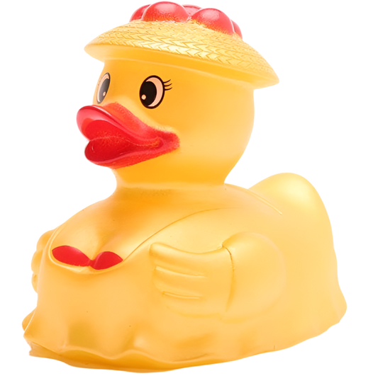 Vrouwtje Zwarte Woud-eend