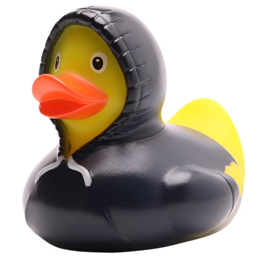 Canard Sweat à Capuche - Noir Duckshop CoinCaillerie