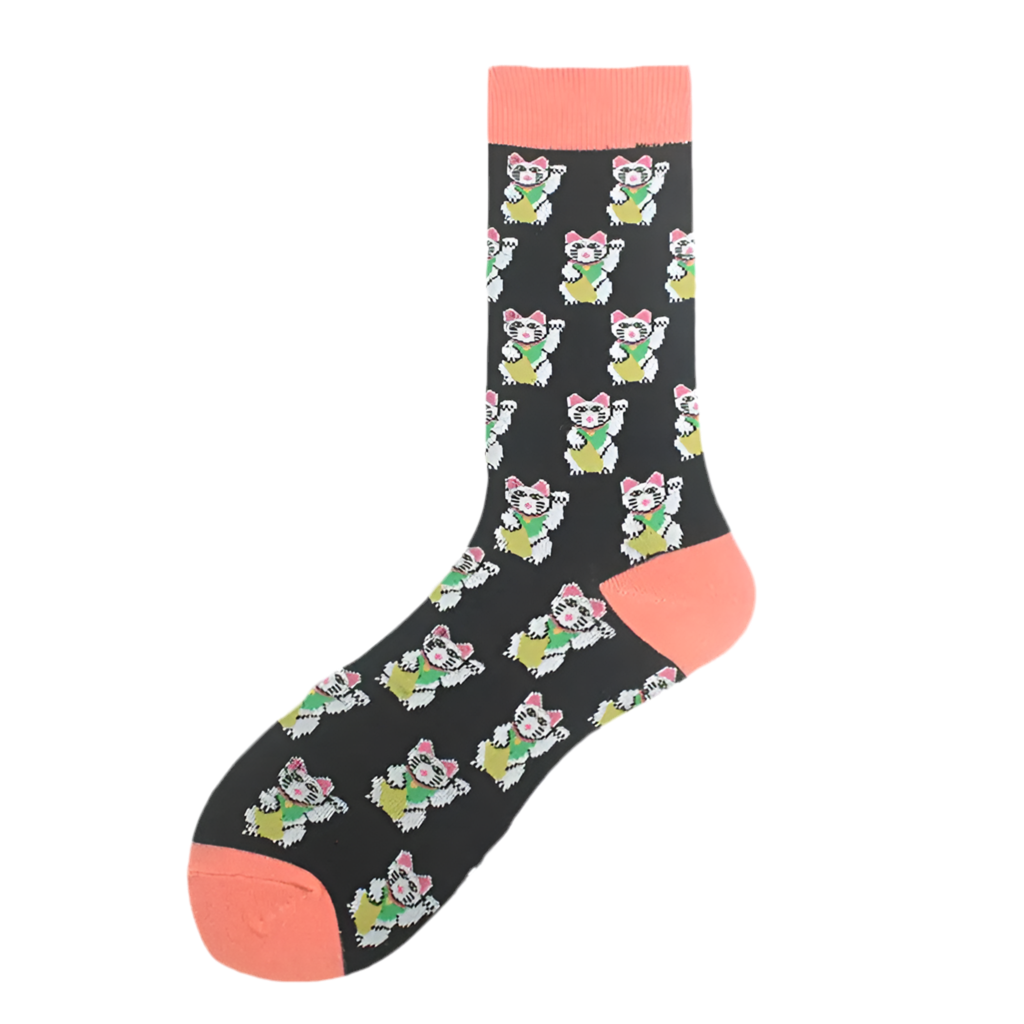 chaussettes chat chanceux lcc SOX LCC 007 28635724