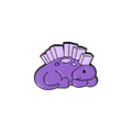 Pin's Spinosaure Bibliophile