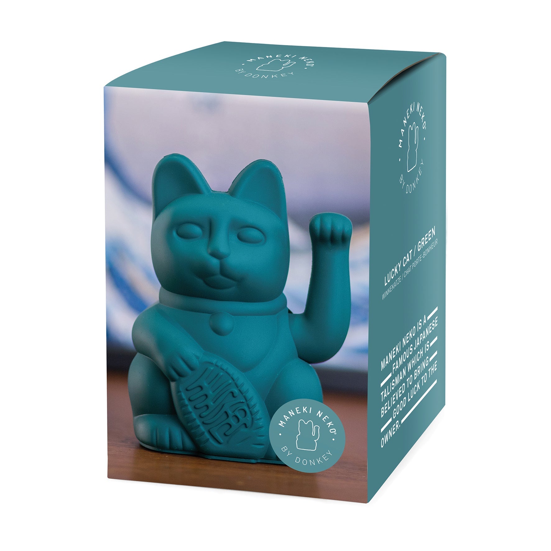 Chat Chanceux Vert