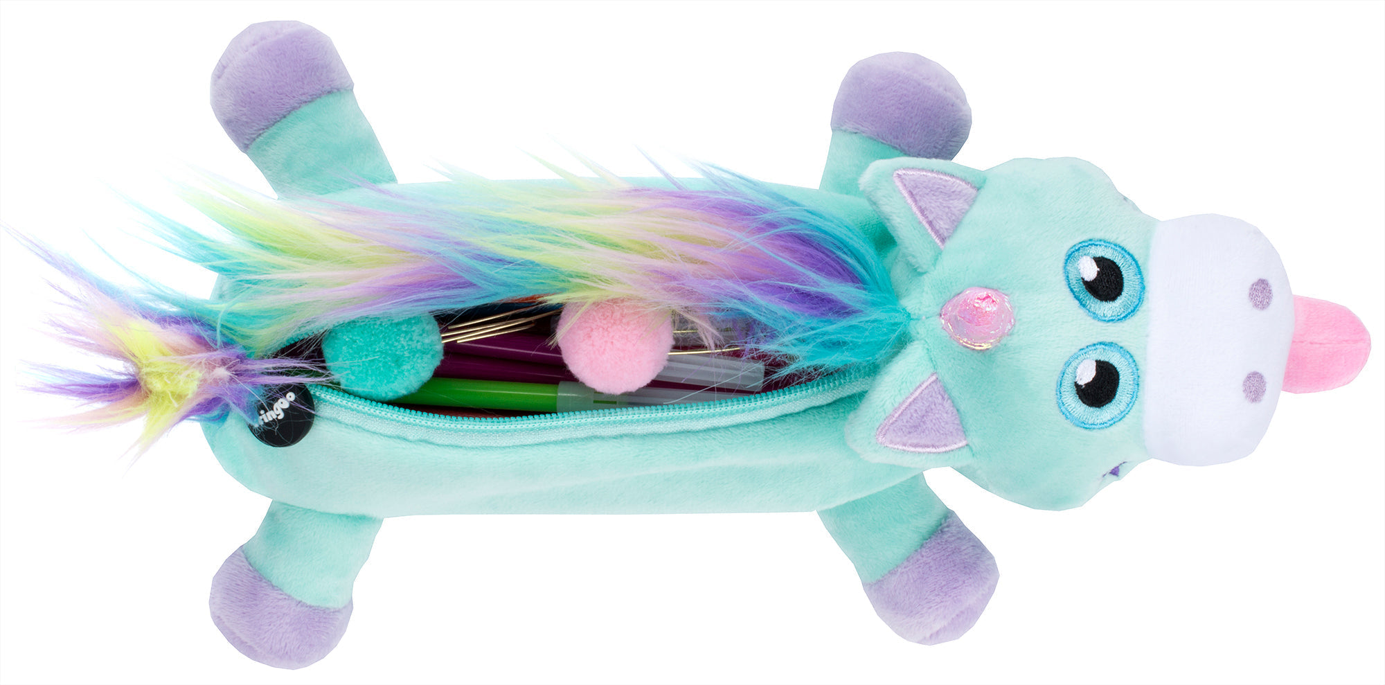 Trousse scolaire – arc-en-ciel licorne Mint