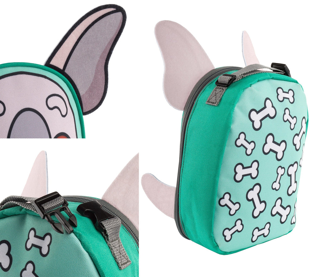 Sac repas enfant – carlin menthe