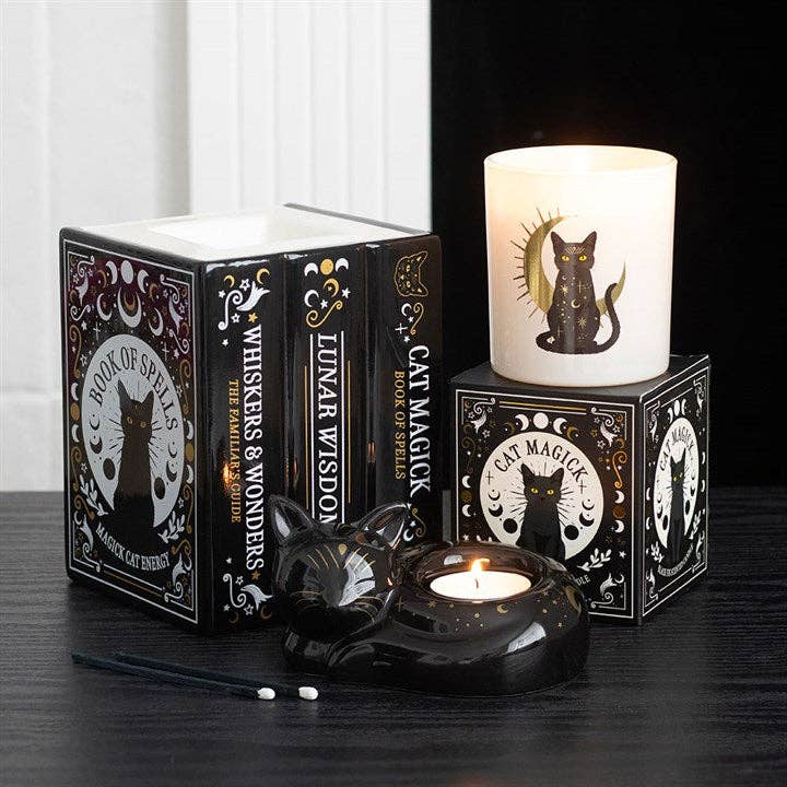 Magie du Chat Noir — Schwarze Feigenkerze