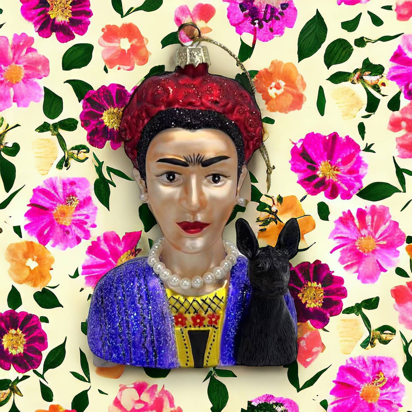 Boule de Noël Frida & Itzcuintli