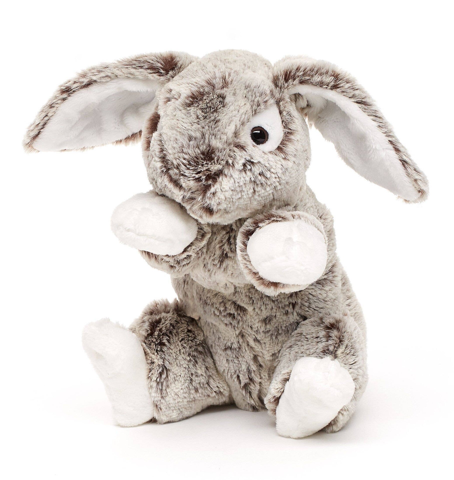Lapin aux oreilles tombantes, doudou ou peluche super doux Uni Toys