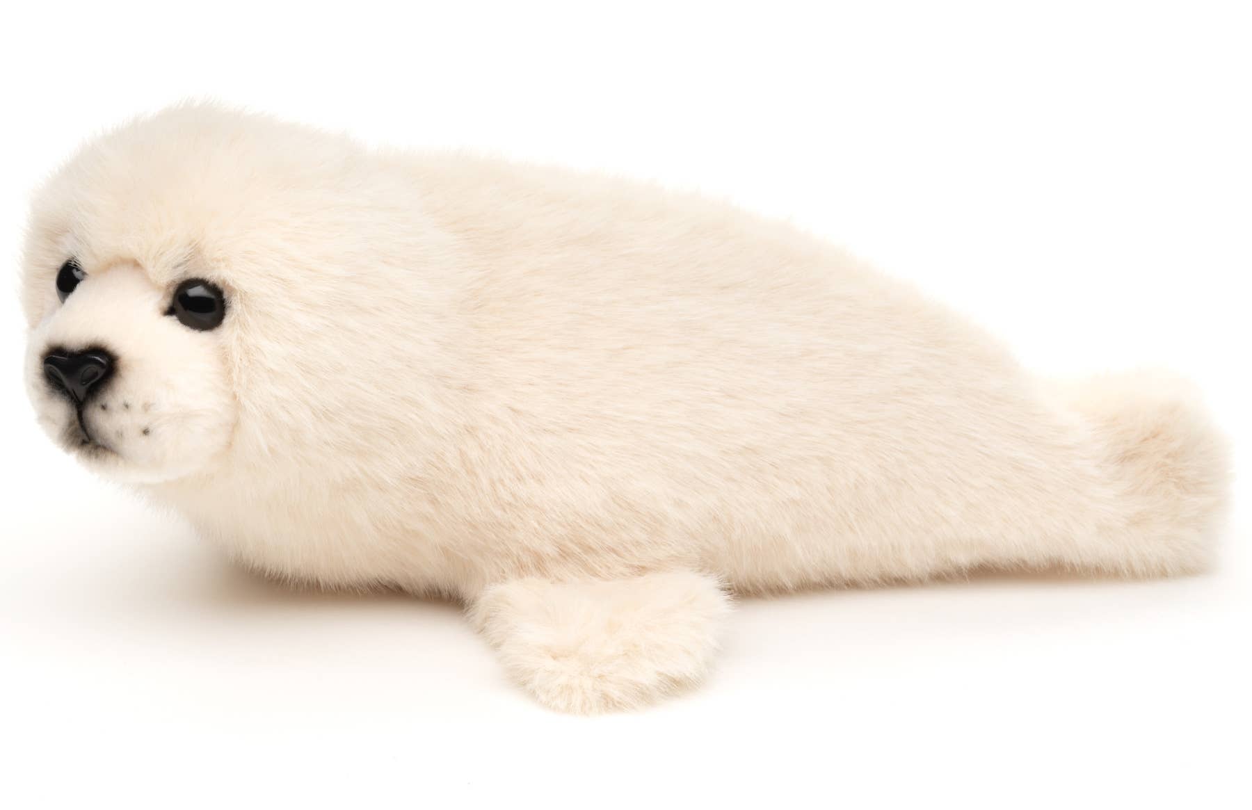 Phoque blanc - 32 cm (longueur) - Peluche Uni Toys