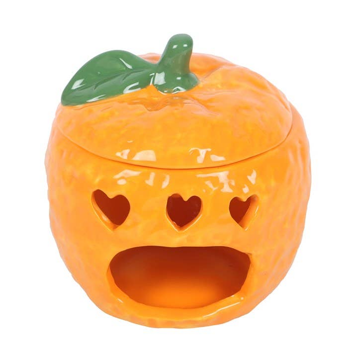 Brûleur d’huile en forme d’orange