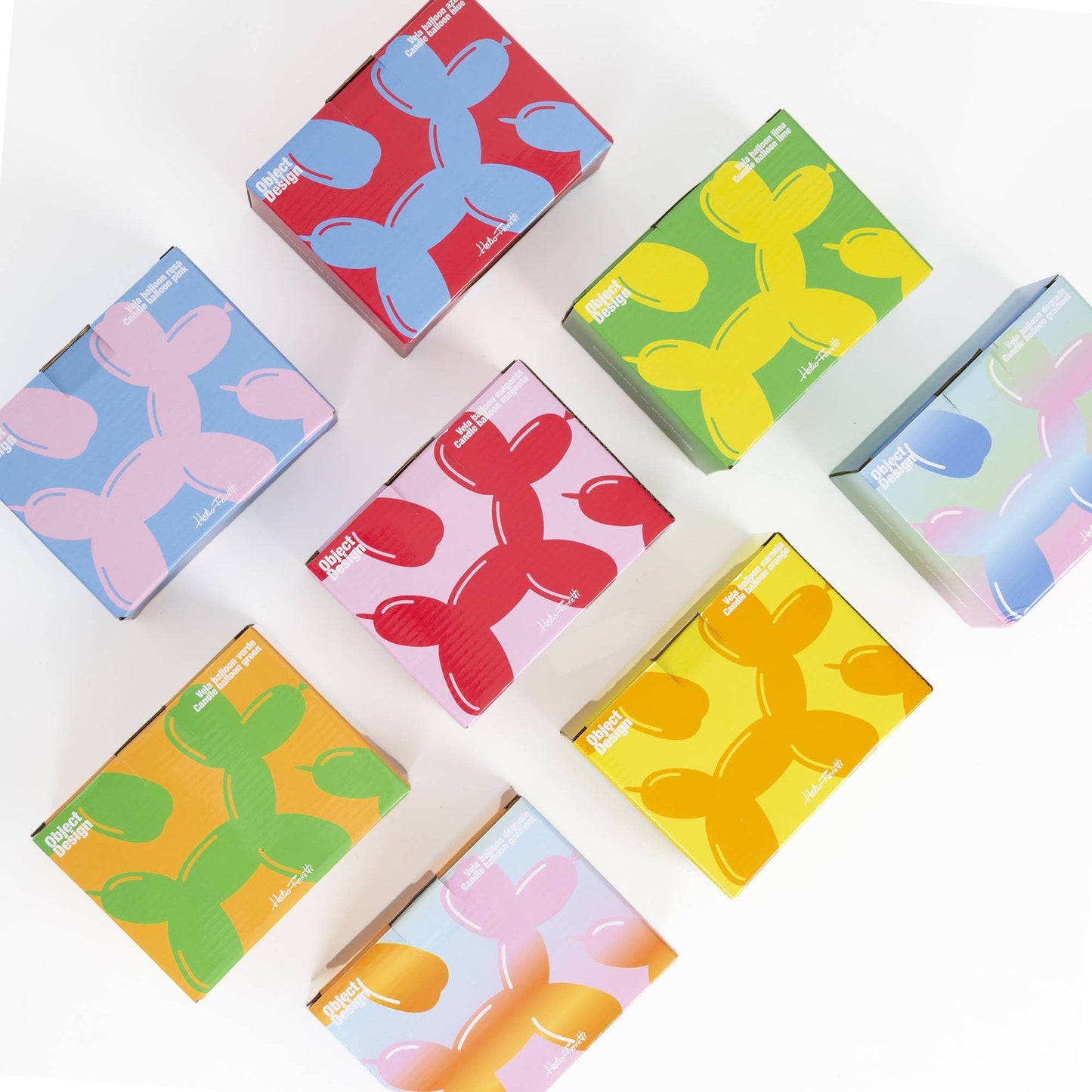 Bougie Chien Ballon Vert