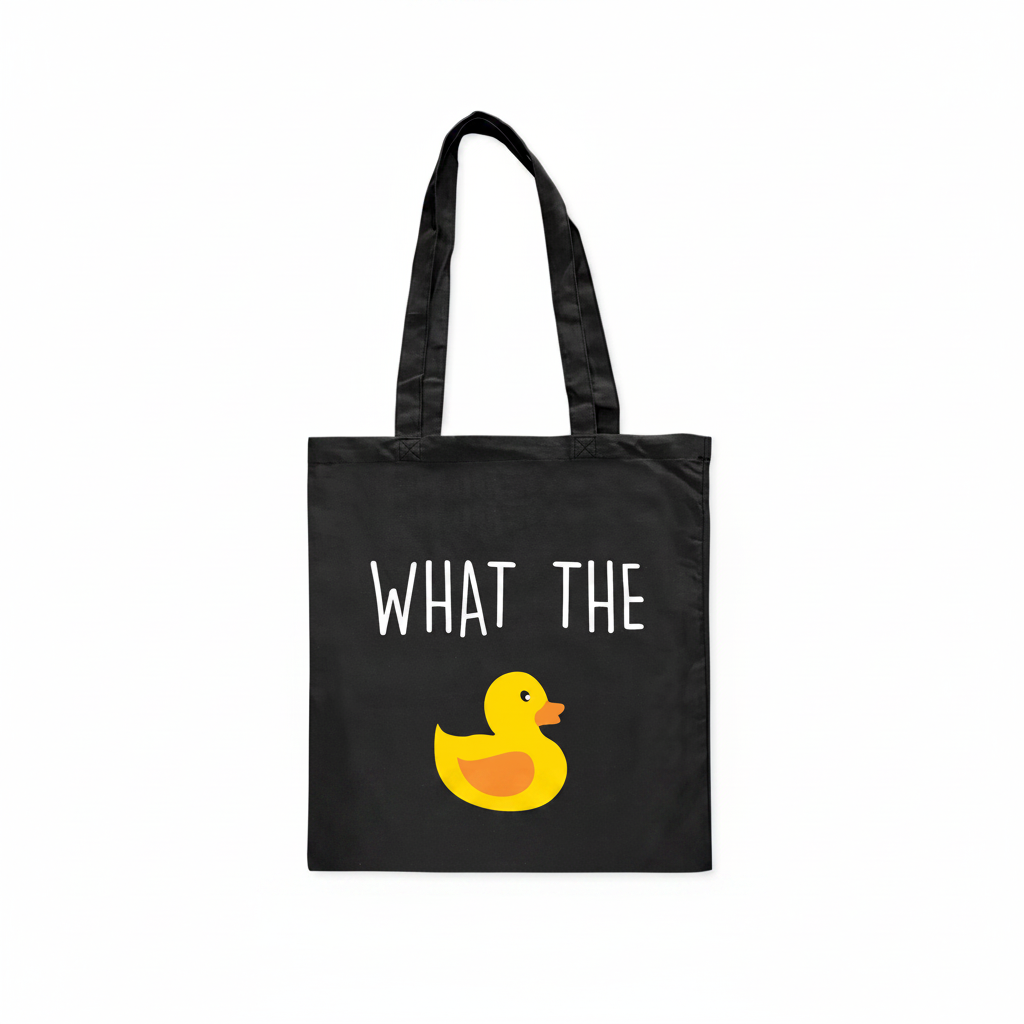 "What The Duck" Ente Einkaufstasche