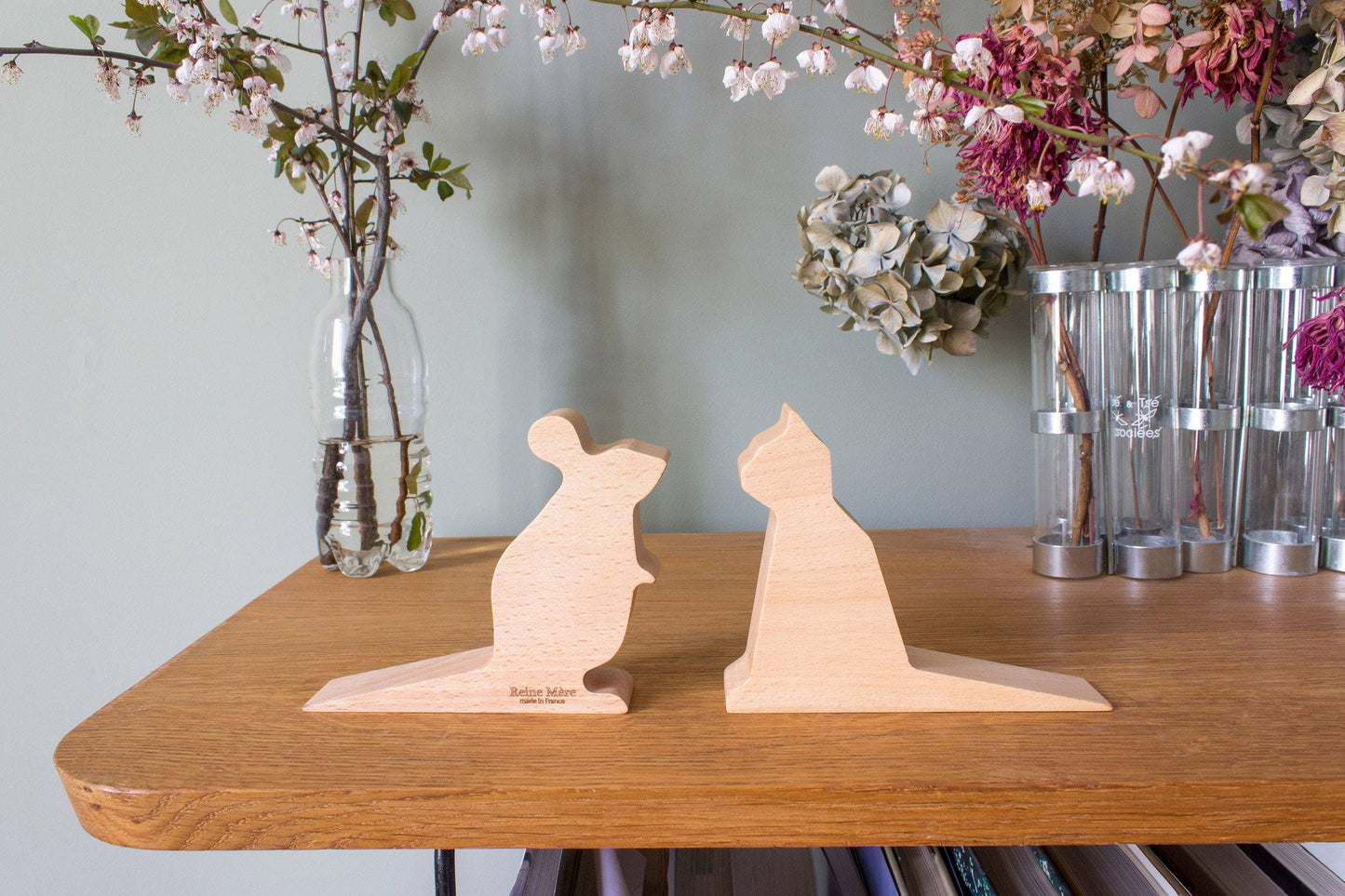 Fermaporta in legno Mimi Mouse