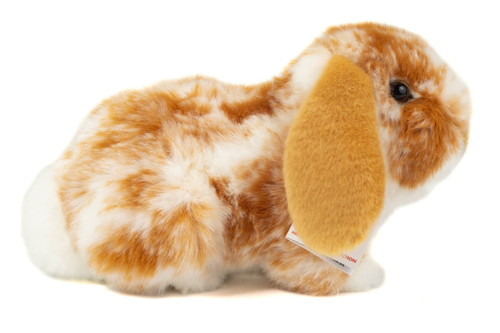 Peluche Lapin Bélier Beige Clair et Blanc – 23 cm - Teddy Hermann