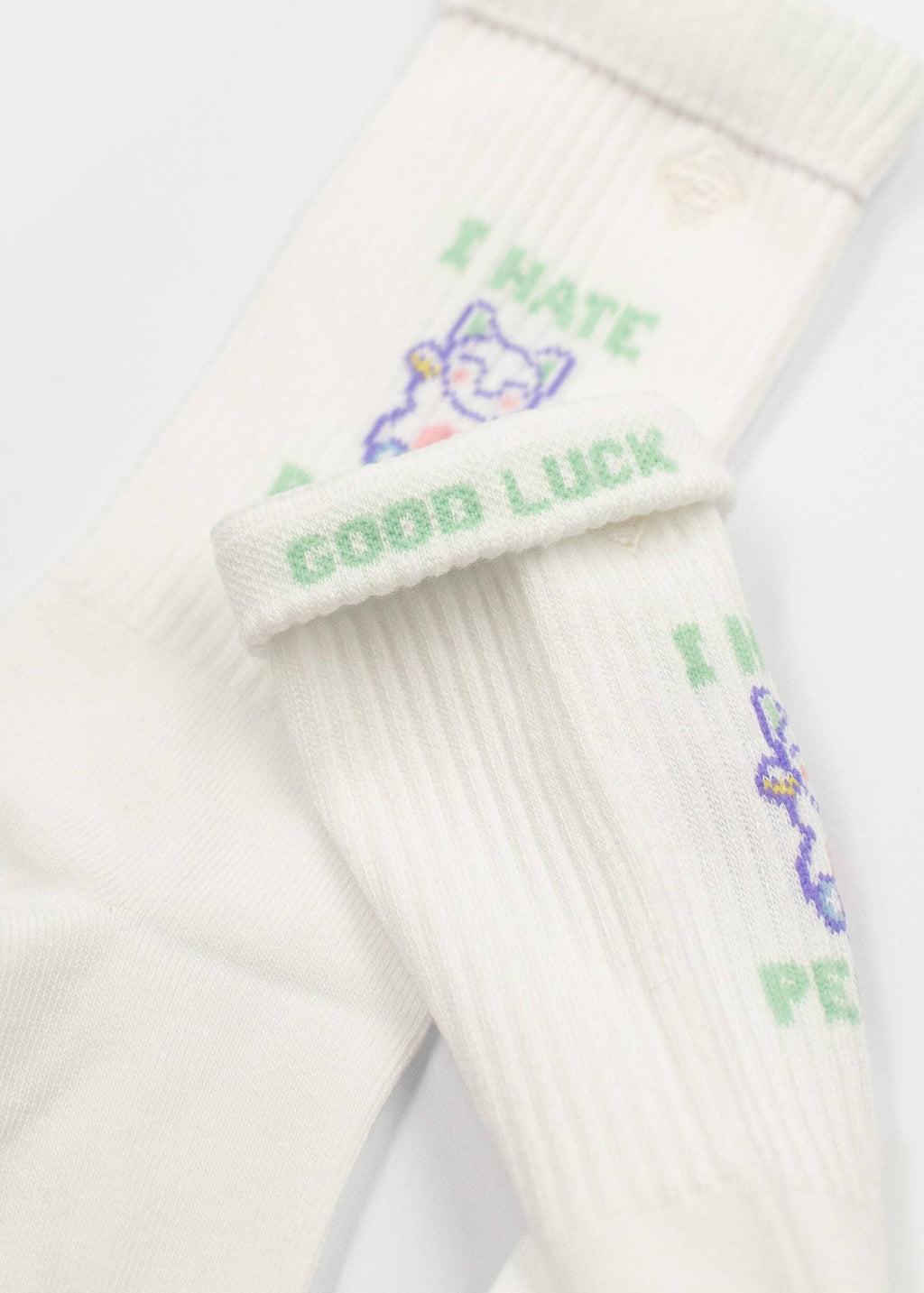 Calcetines Lucky Cat "Odio a la gente"