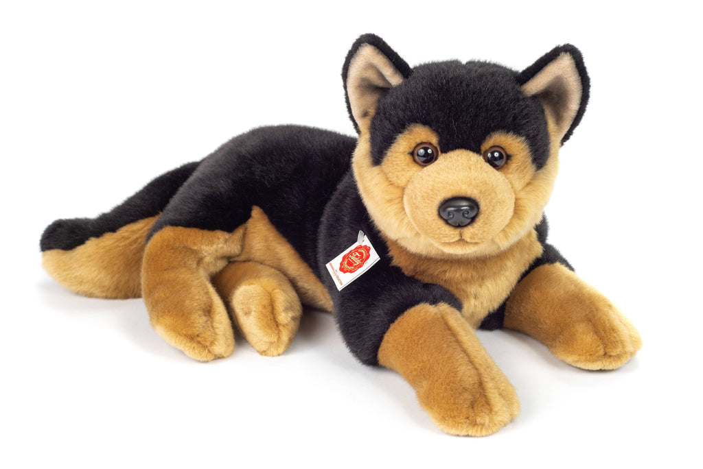 Peluche Chien Berger Allemand Couché - Teddy Hermann