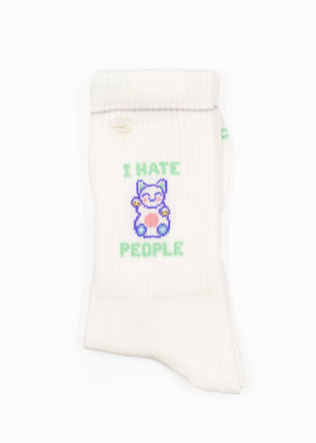 Calcetines Lucky Cat "Odio a la gente"