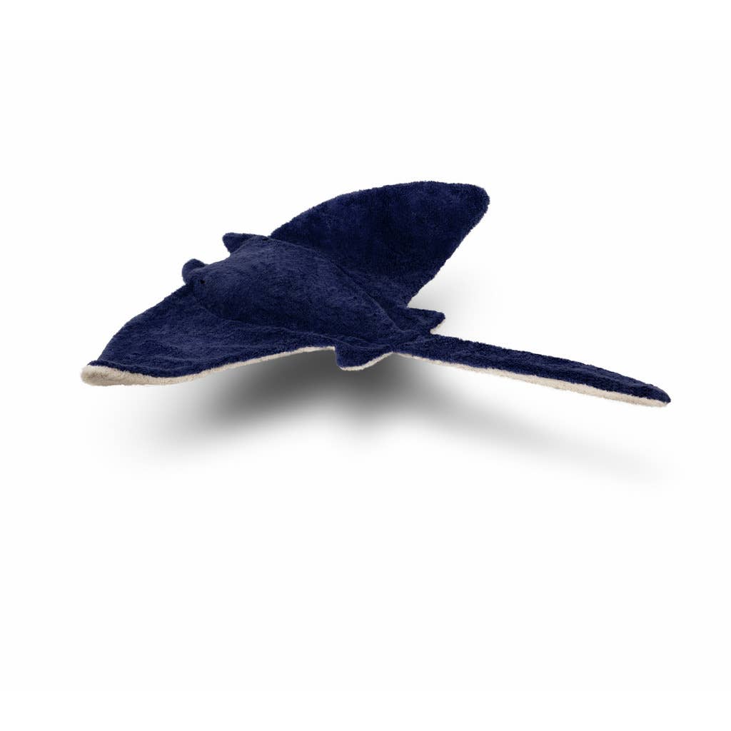 Stofftier Riesen-Mantarochen | Blau