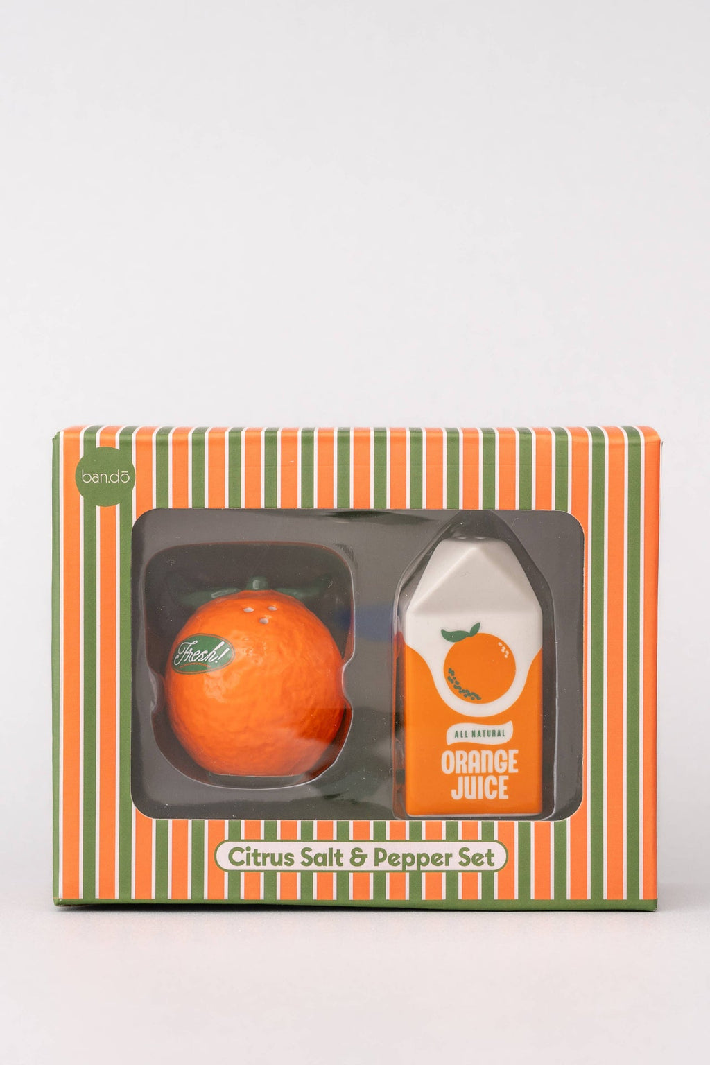 Salière et poivrière Jus d’Orange