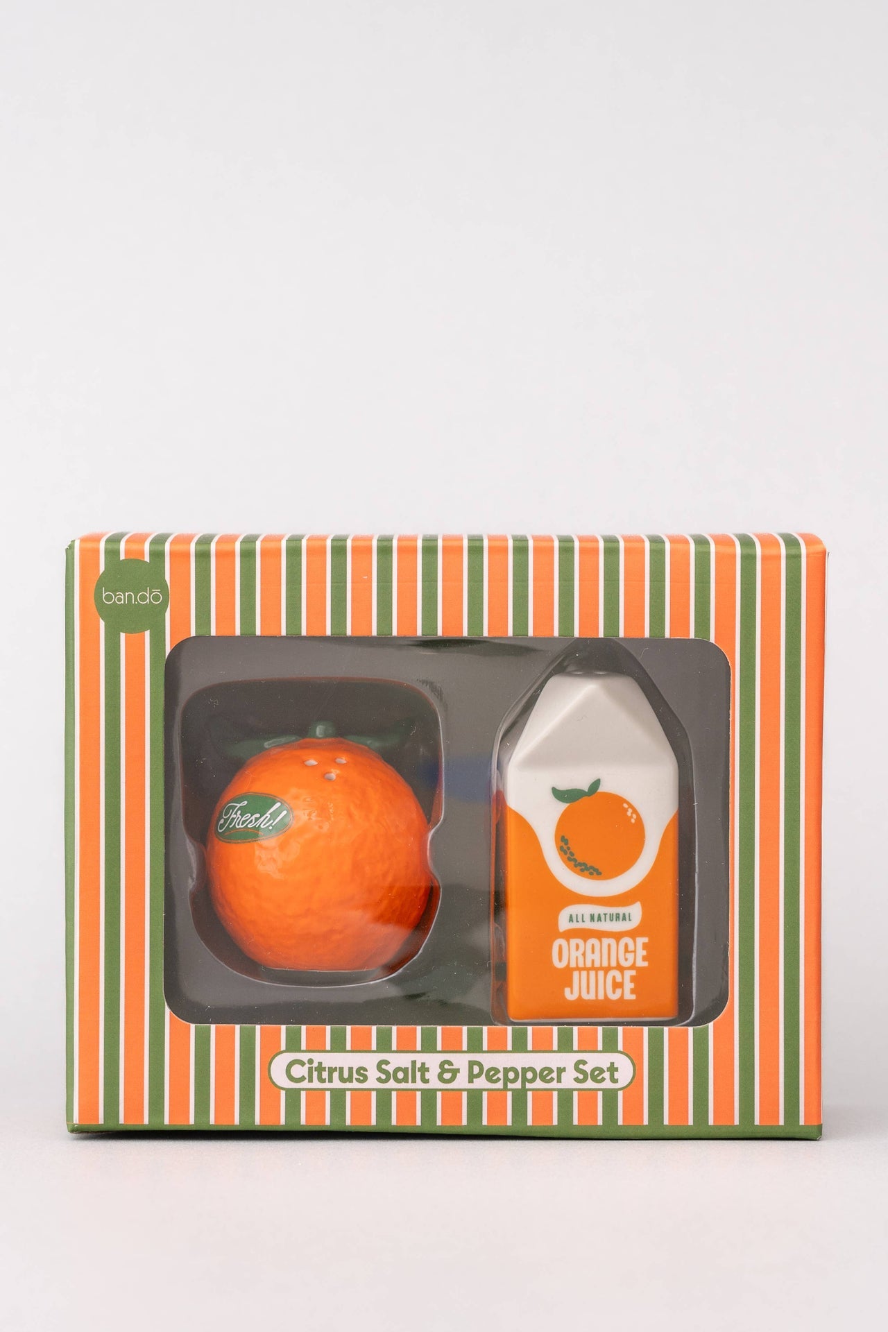 Salière et poivrière Jus d’Orange