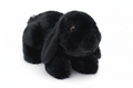 Peluche Lapin Bélier, couché (noir) Uni Toys