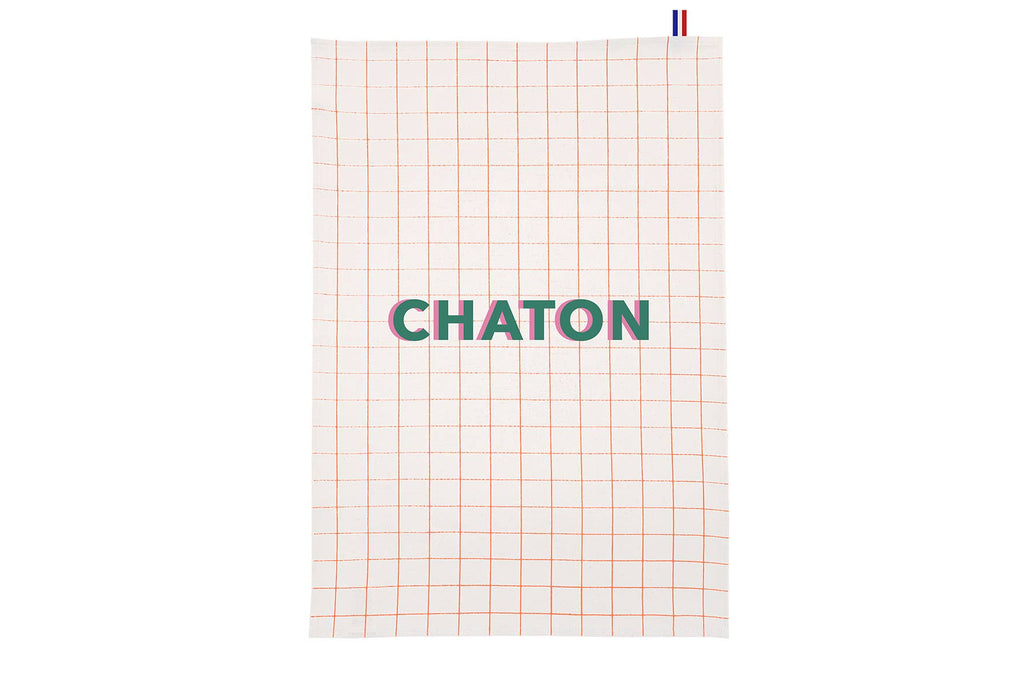 Torchon les Petits Noms - Chaton