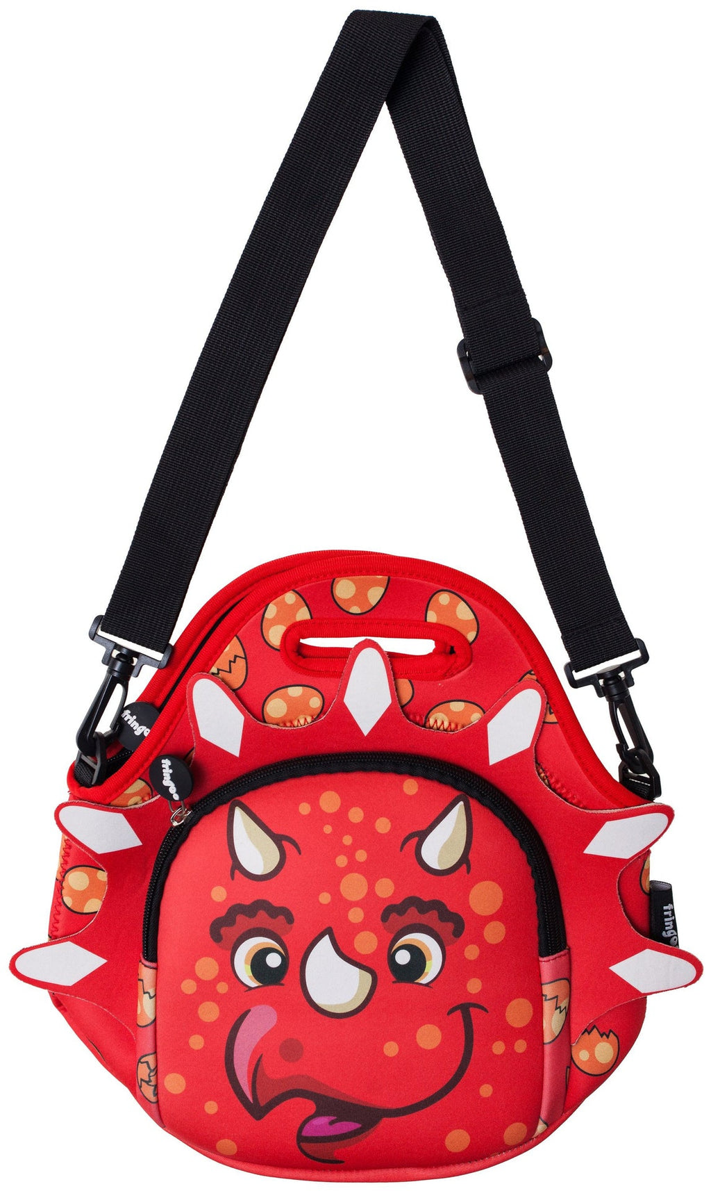 Sac repas enfant – dinosaure rouge