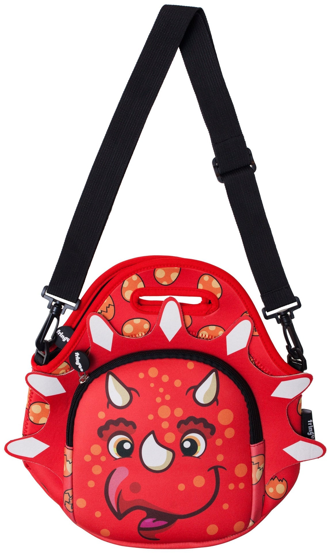 Sac repas enfant – dinosaure rouge