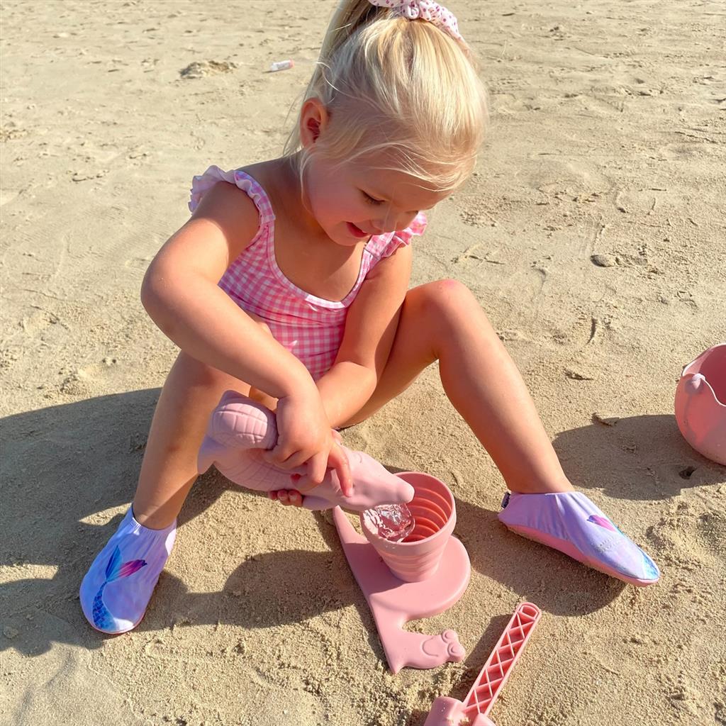 Versatore in coccodrillo rosa antico