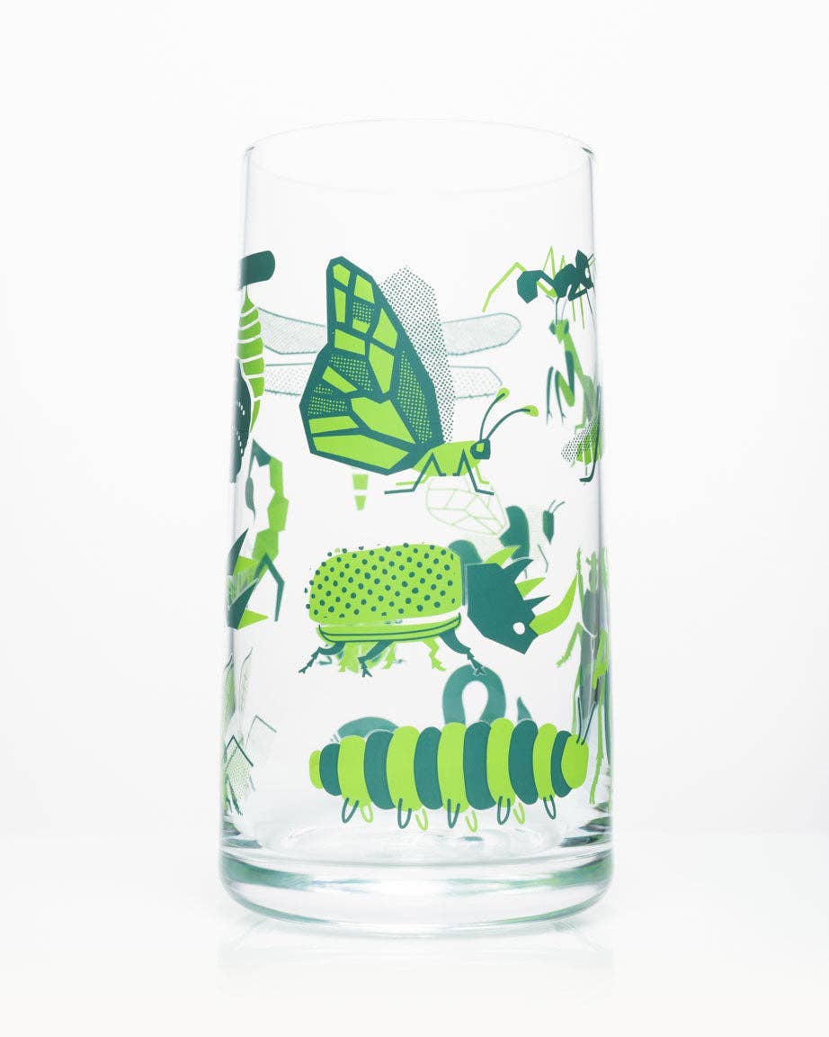 Verres à boire rétro – avec Insectes – produit scientifique Cognitive Surplus EU, vue 3