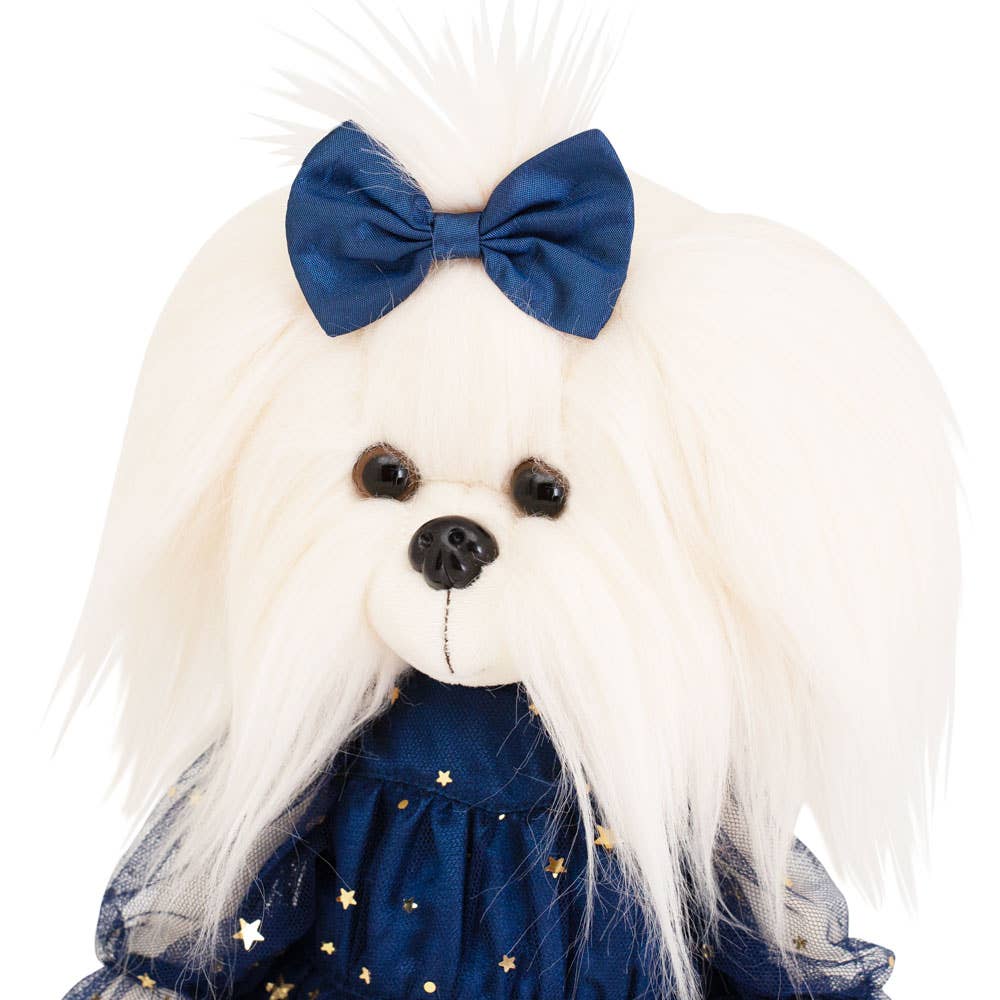 Poupée chien Lucky Mimi : Ciel étoilé - 38 cm