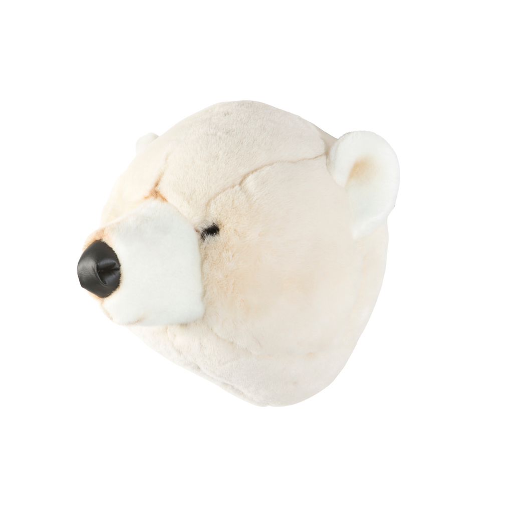 Décoration Murale Peluche Basile le Ours Polaire - Wild & Soft