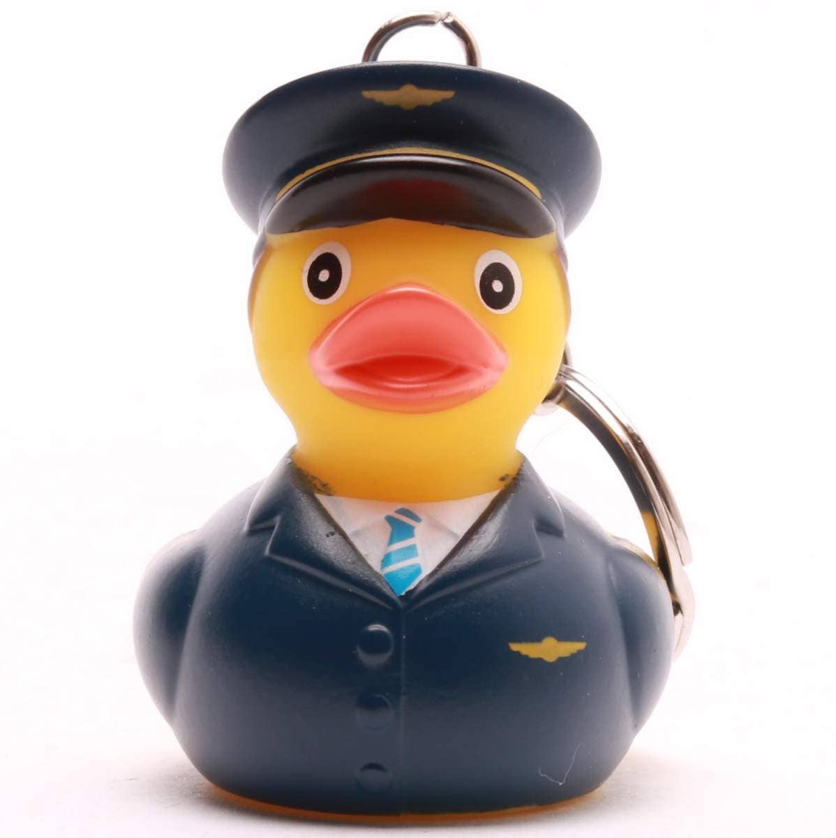 porte cles canards de bain pilote canards en caoutchouc