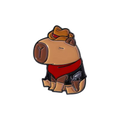 pins capybara cowboy